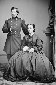 George Bronton McClellan and his wife, Mary Ellen Marcy McClellan
