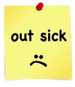 out-sick-post-it